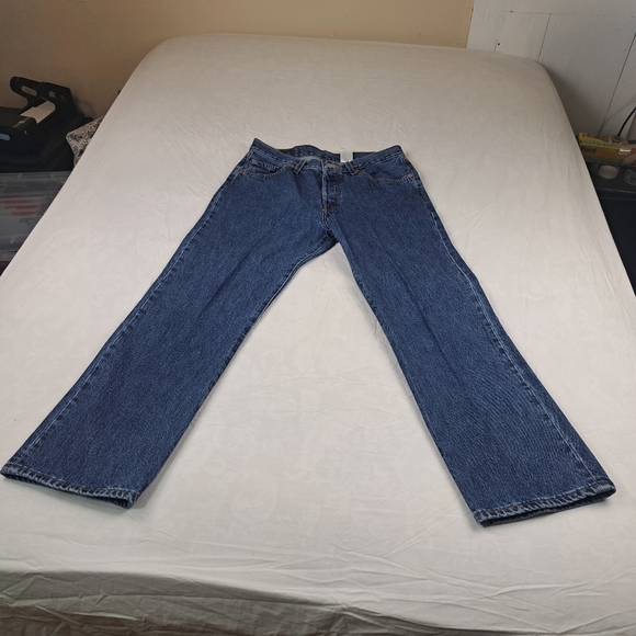 Levis 501 Made in Haiti Vintage Denim Jeans Pants W34 L30 - Picture 12 of 16